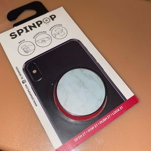 Marble pop socket